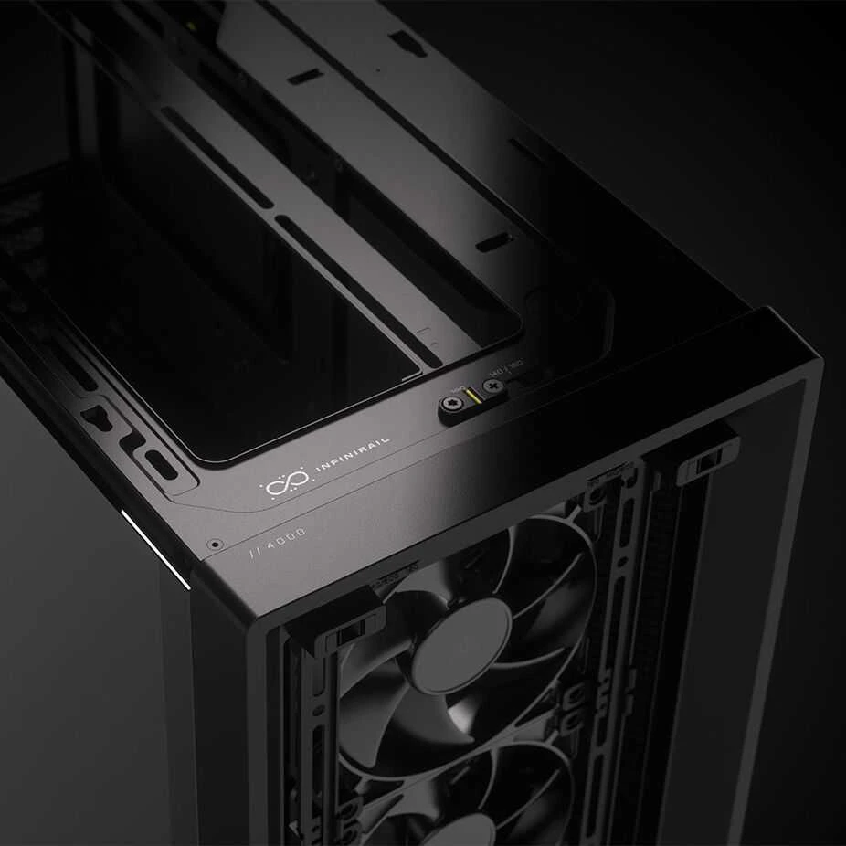 „Corsair“ kompiuterio korpusas | „Frame 4000D RS Modular“ | Juodas | Vidutinio dydžio bokštas