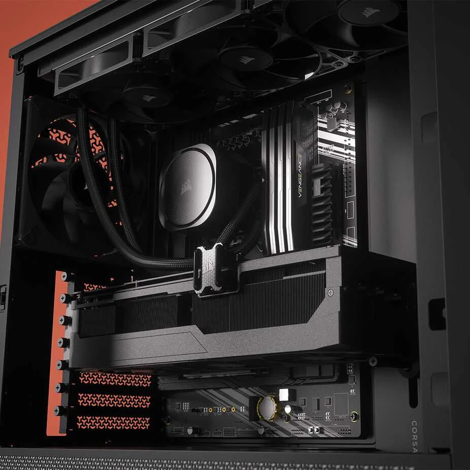 „Corsair“ kompiuterio korpusas | „Frame 4000D RS Modular“ | Juodas | Vidutinio dydžio bokštas