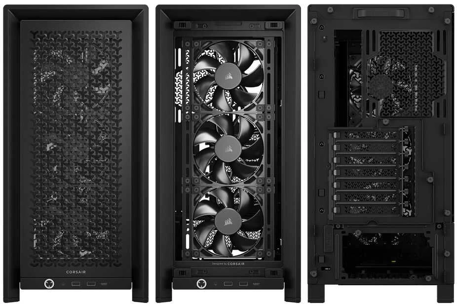 „Corsair“ kompiuterio korpusas | „Frame 4000D RS Modular“ | Juodas | Vidutinio dydžio bokštas