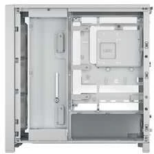 „Corsair FRAME 4000D RS“ medinis kompiuterio korpusas, „Midi-Tower“, E-ATX, medinis, baltas