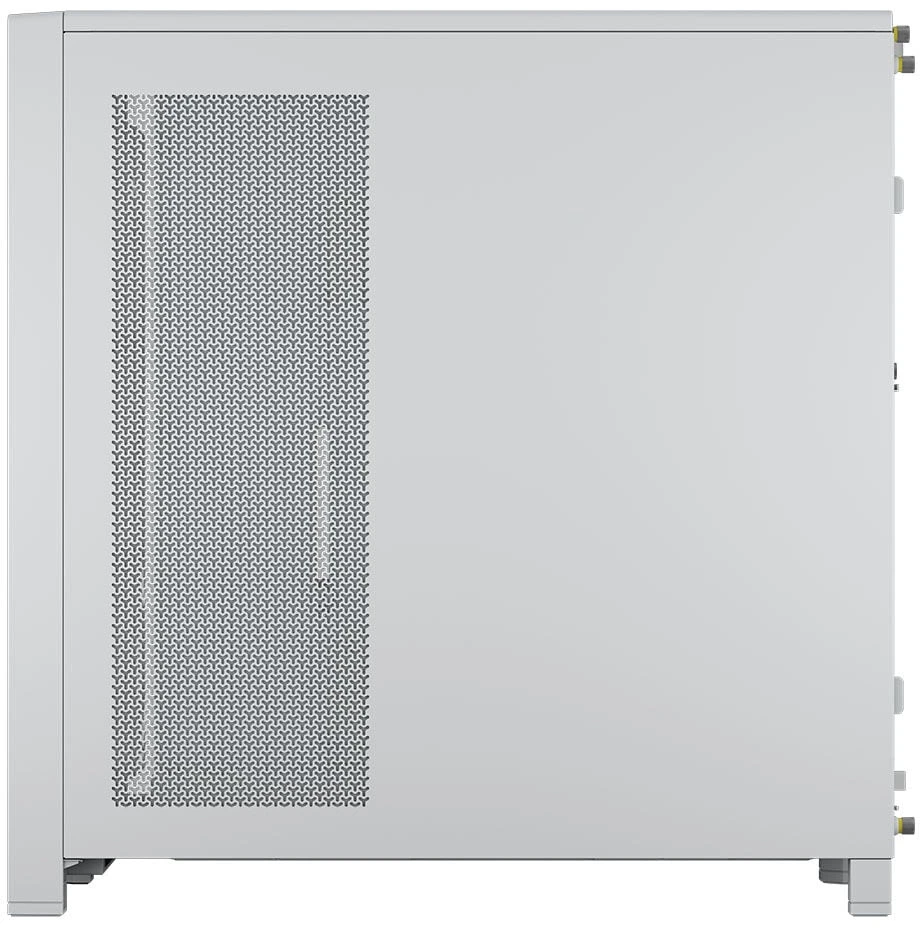 „Corsair FRAME 4000D RS“ medinis kompiuterio korpusas, „Midi-Tower“, E-ATX, medinis, baltas