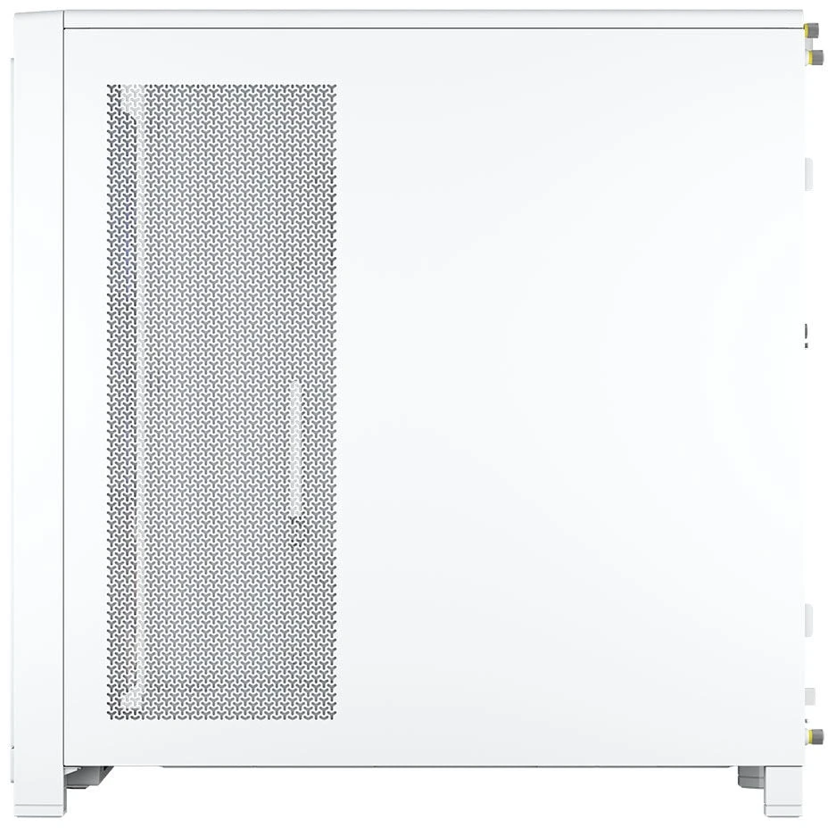 „Corsair FRAME 4000X RS“ kompiuterio korpusas, „Midi-Tower“, E-ATX - 4x RS120 ventiliatoriai, baltas