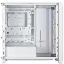 „Corsair FRAME 4000X RS“ kompiuterio korpusas, „Midi-Tower“, E-ATX - 4x RS120 ventiliatoriai, baltas