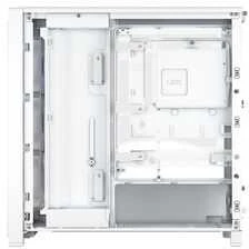 „Corsair FRAME 4000X RS“ kompiuterio korpusas, „Midi-Tower“, E-ATX - 4x RS120 ventiliatoriai, baltas