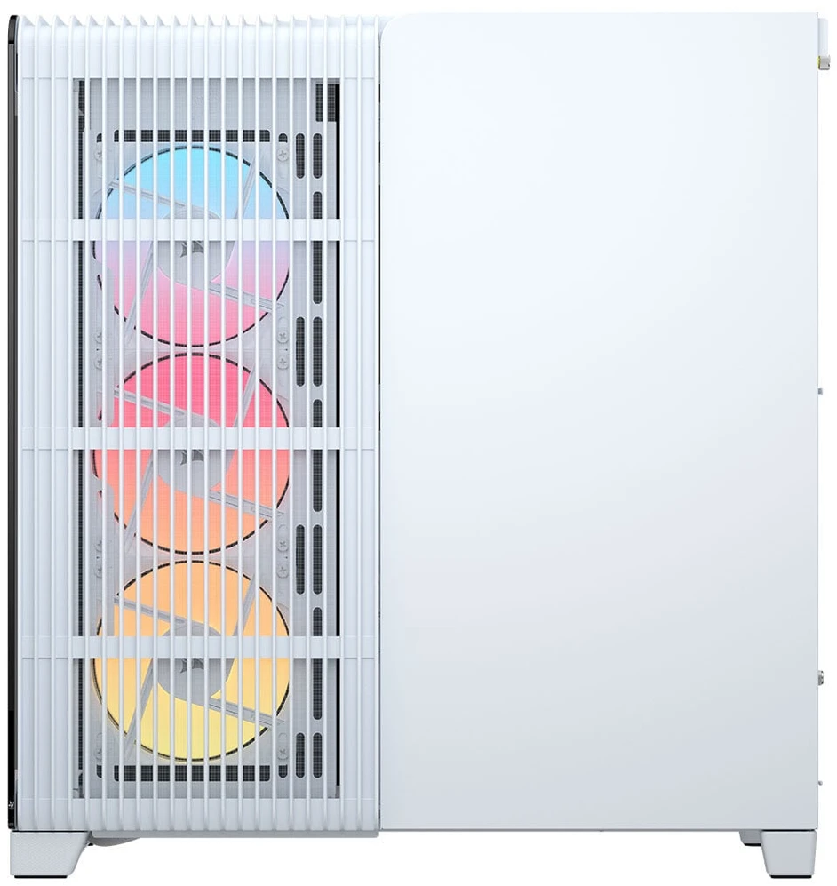 „Corsair FRAME 4500X RS-R ARGB“ korpusas, „Mid-Tower“, E-ATX, grūdintas stiklas – Baltas
