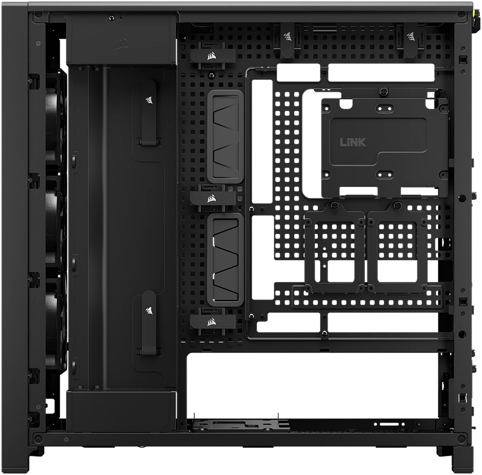Corsair FRAME 5000D RS Midi Tower korpusas, juodas
