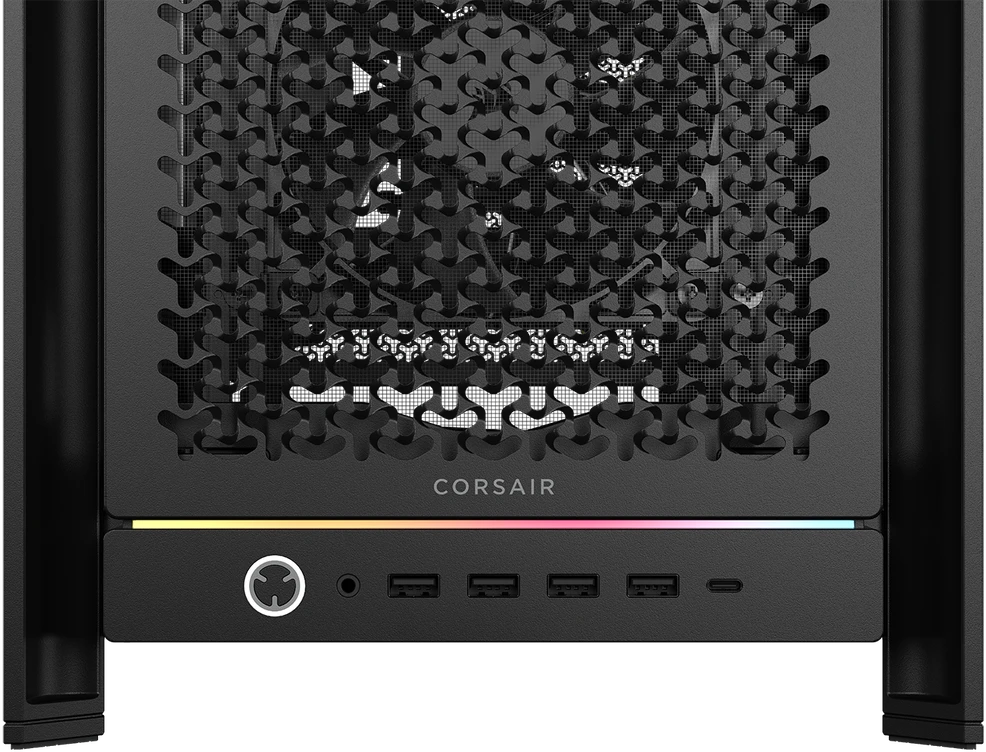 Corsair FRAME 5000D RS Midi Tower korpusas, juodas