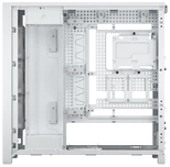 Corsair Frame 5000D PC-kompiuterio korpusas, Midi-Tower, E-ATX, Tempered Glass – baltos spalvos