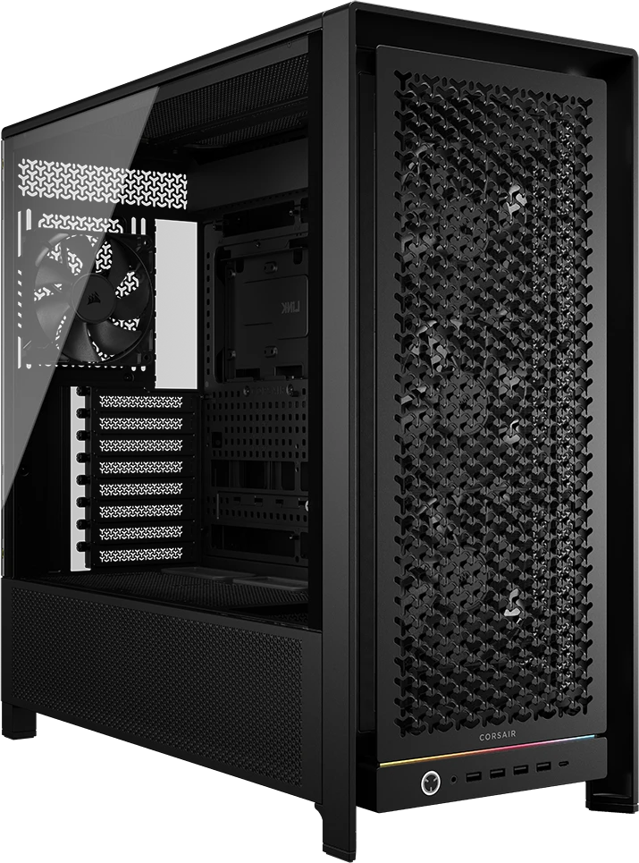 Corsair FRAME 5000D RS Midi Tower korpusas, juodas