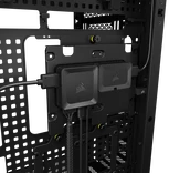 „Corsair Frame 5000D RS ARGB“ korpusas, vidutinio dydžio bokštas, E-ATX, RGB, grūdintas stiklas – Juodas