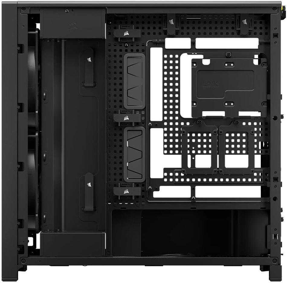 Corsair Microsystems Corsair FRAME 5000D WOOD RS, Midi Tower, PC, Juoda, Riešutas, ATX, EATX, micro ATX, Mini-ITX, Plastikas, Plienas, Grūdintas stiklas, Žaidimams