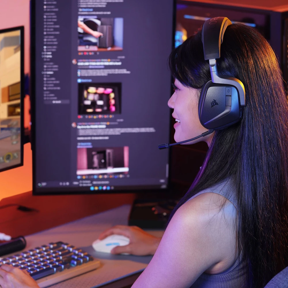 Corsair Corsair Gaming Void Max v2 Belaidės Ausinės Žaidimams – Carbon