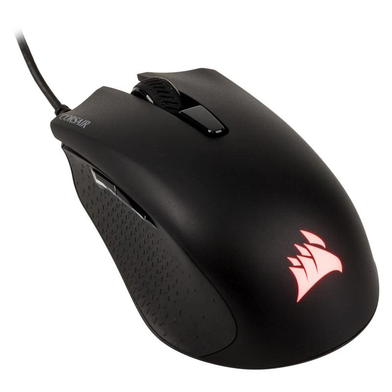 Corsair Harpoon RGB PRO FPS/MOBA Pelė žaidimams, Juodas, 12000 DPI, Optinė