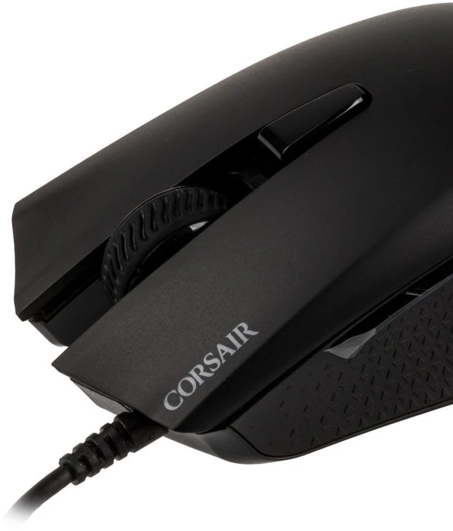 Corsair Harpoon RGB PRO FPS/MOBA Pelė žaidimams, Juodas, 12000 DPI, Optinė