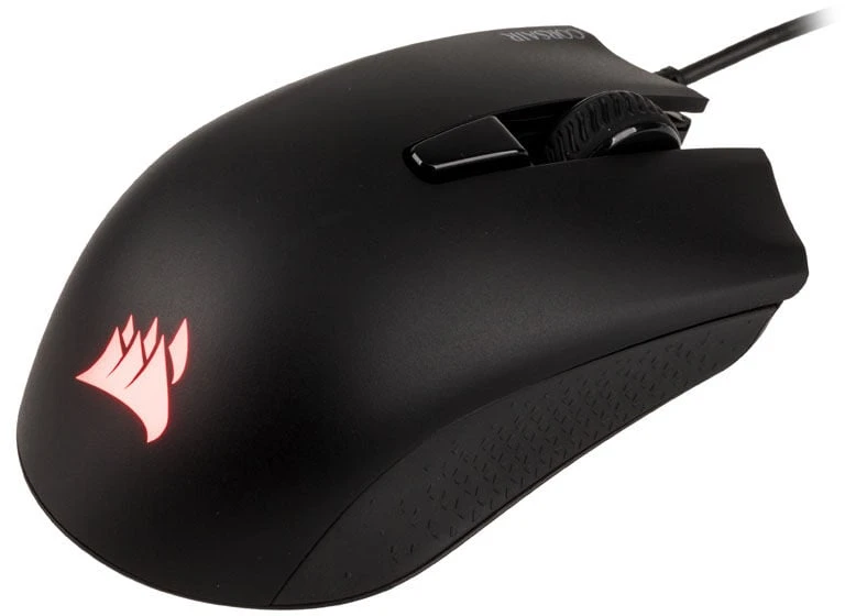 Corsair Harpoon RGB PRO FPS/MOBA Pelė žaidimams, Juodas, 12000 DPI, Optinė