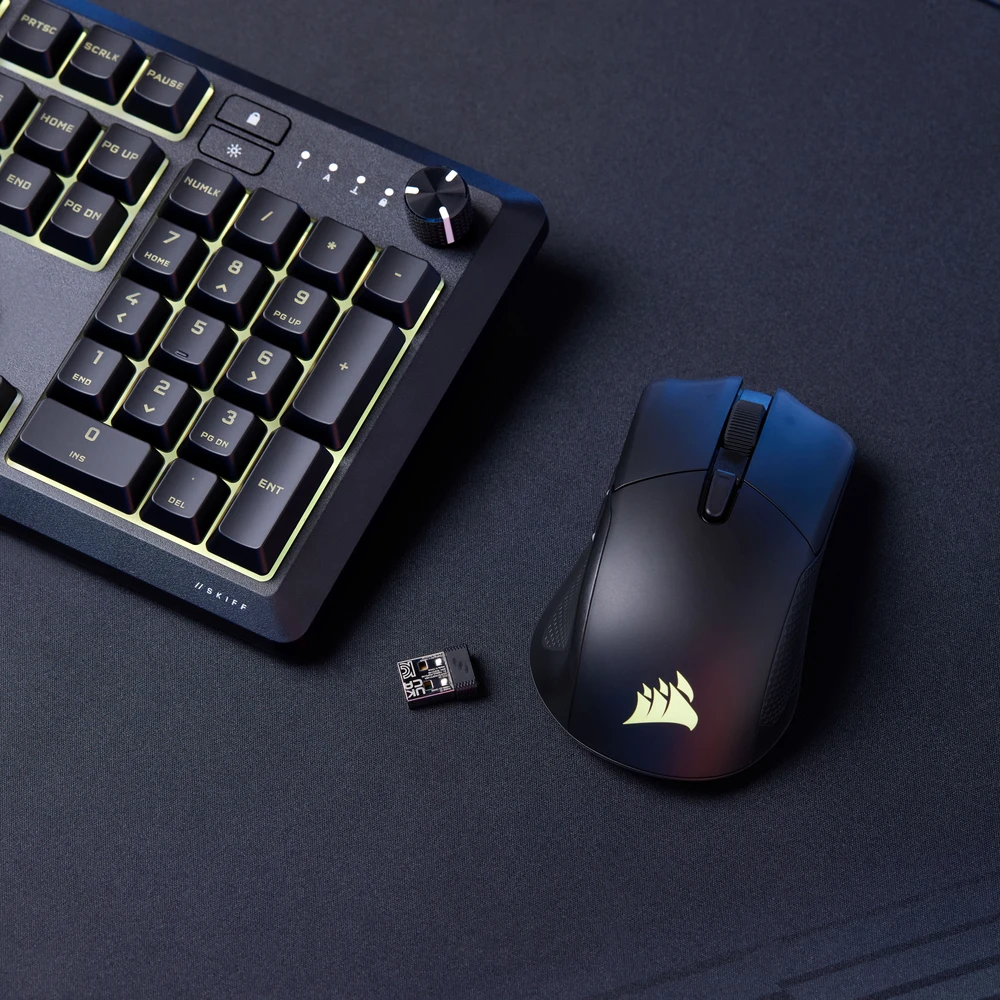 Pelė Myszka žaidimams Corsair Harpoon V2 Wireless Juodas