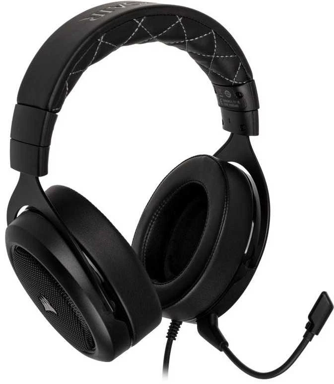 Žaidimų ausinės Corsair HS50 PRO Carbon | Varle.lt