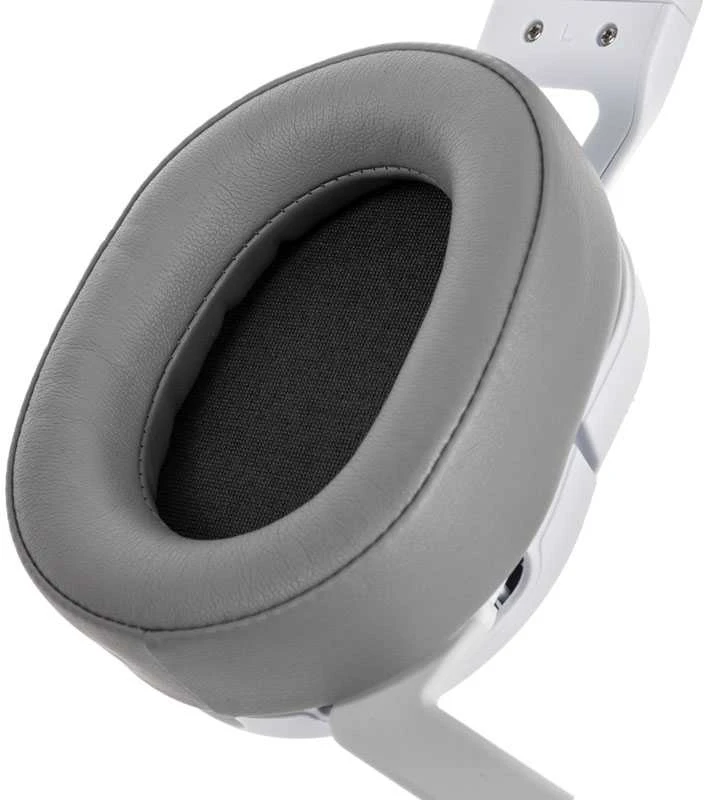 Corsair HS55 žaidimų ausinės, belaidės, Baltos