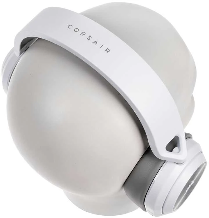 Corsair HS55 žaidimų ausinės, belaidės, Baltos