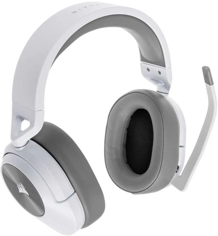 Corsair HS55 žaidimų ausinės, belaidės, Baltos