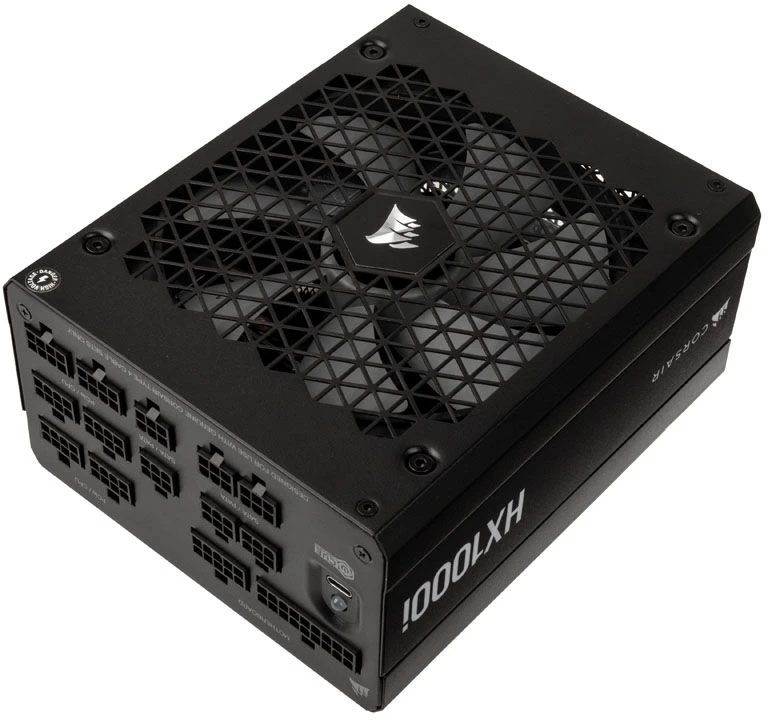CORSAIR HXi Series 2023 HX1000i 1000 Watt 80 PLUS Platinum C14 Version PSU
