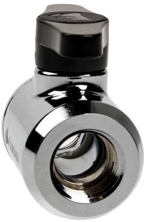 Corsair „Hydro X“ serijos XF rutulinis vožtuvas – chromuotas