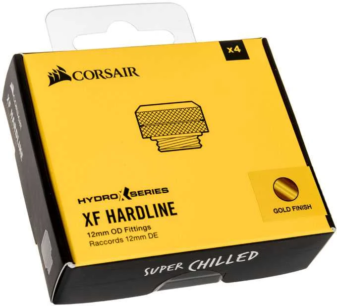 Corsair Microsystems Corsair Corsair Hydro X serija XF Hardline jungtis tiesiai G1/4 col. au