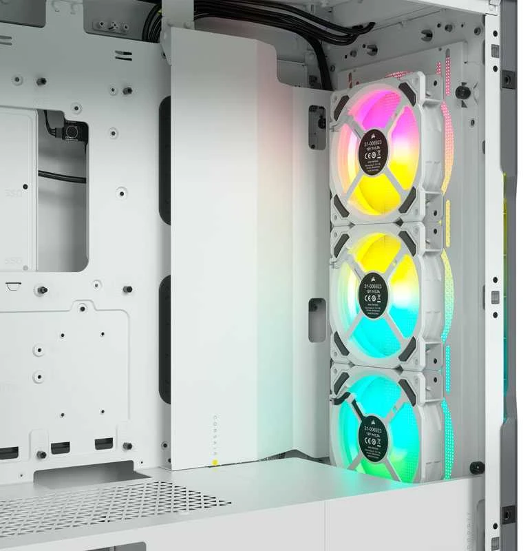 Corsair iCUE 5000T RGB grūdintas stiklas Baltas CC-9011231-WW