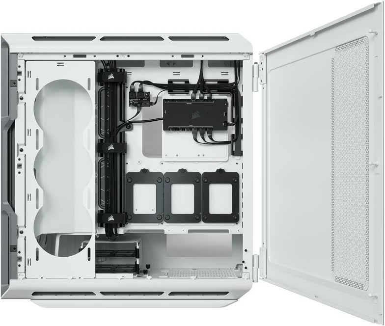 Corsair iCUE 5000T RGB grūdintas stiklas Baltas CC-9011231-WW
