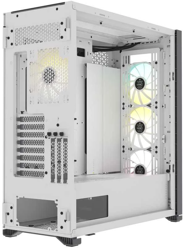 Corsair iCUE 7000X RGB grūdintas stiklas Baltas CC-9011227-WW