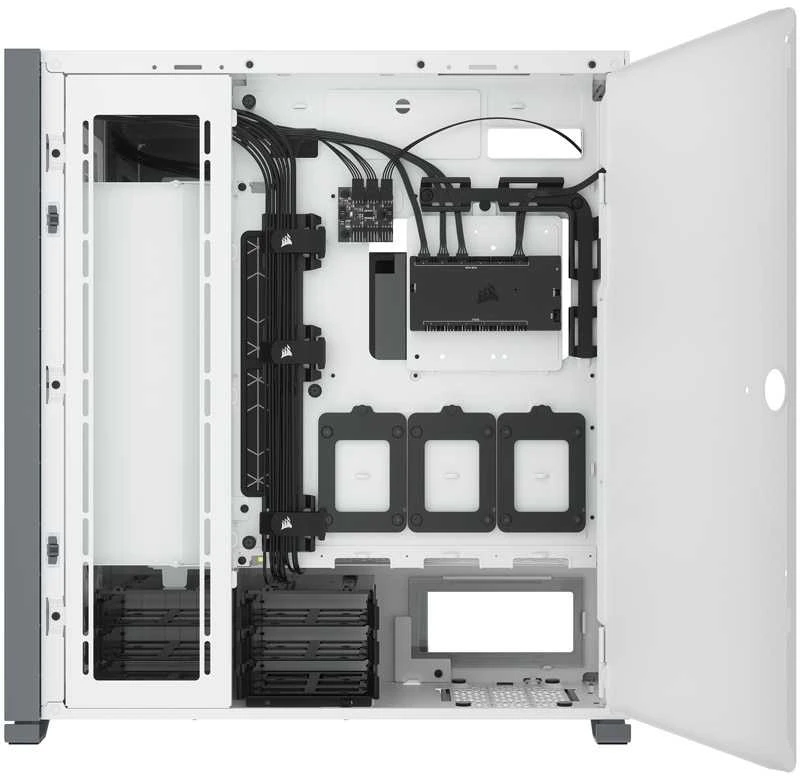 Corsair iCUE 7000X RGB grūdintas stiklas Baltas CC-9011227-WW