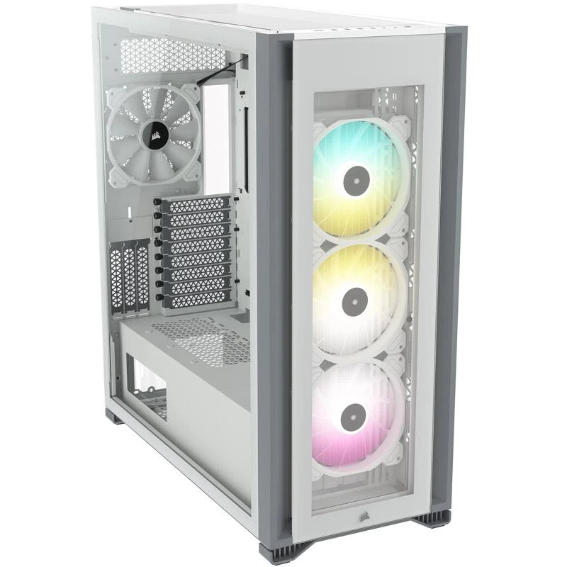Corsair iCUE 7000X RGB grūdintas stiklas Baltas CC-9011227-WW
