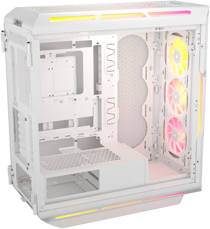 „Corsair iCUE LINK 5000T LX RGB Midi Tower“ Baltas