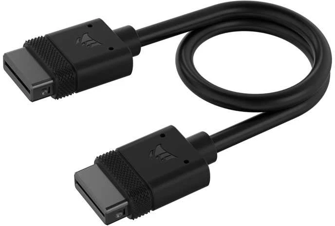 „Corsair iCUE LINK“ kabelių rinkinys su jungtimis – juodas