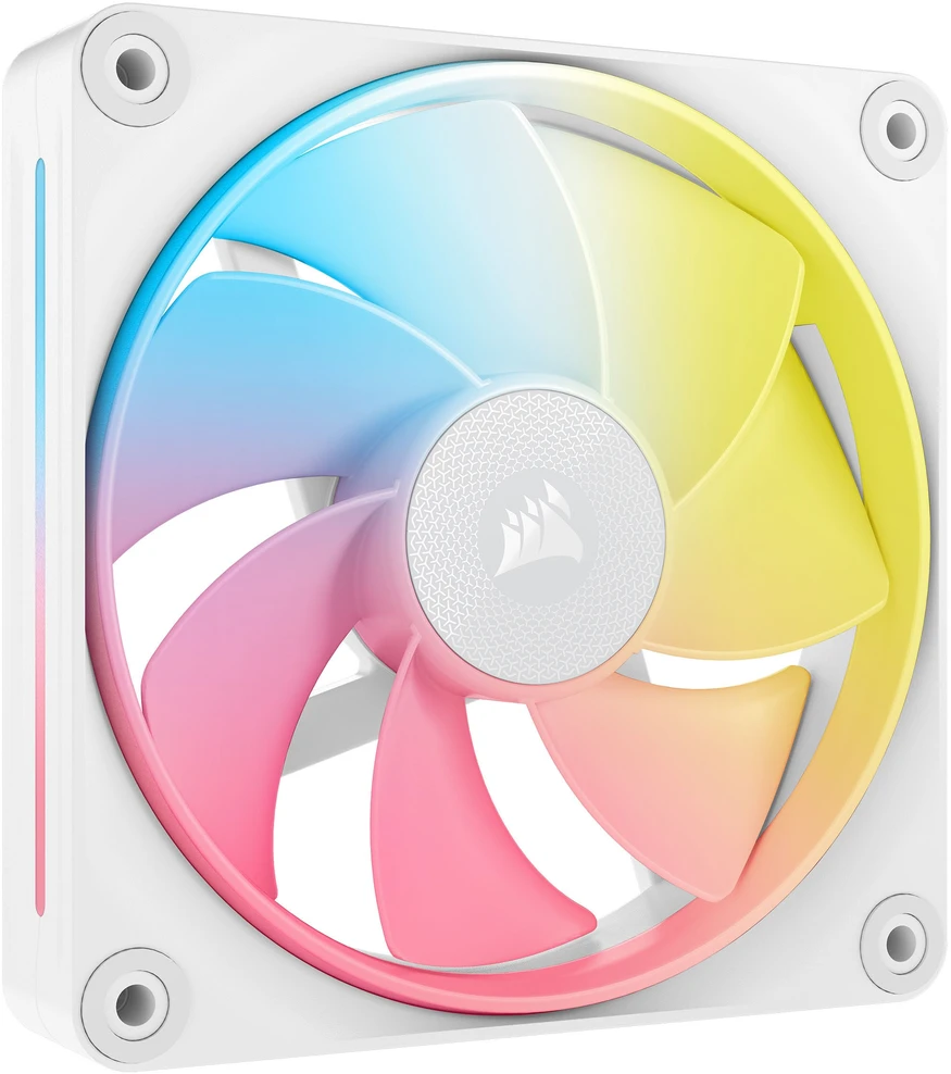 Corsair iCUE Link LX120-R RGB, PWM korpuso ventiliatorius – 120mm, baltos spalvos