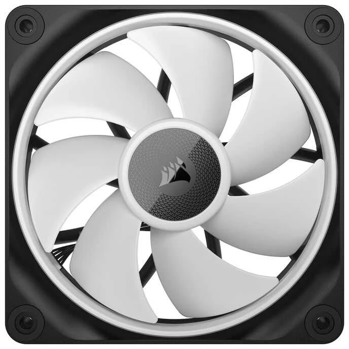 Corsair iCUE Link LX120 RGB, PWM korpuso ventiliatorius – 120mm, juodos spalvos