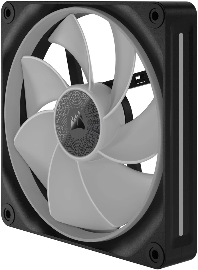 Corsair iCUE Link LX140-R RGB, PWM korpuso ventiliatorius – 140mm, juodos spalvos