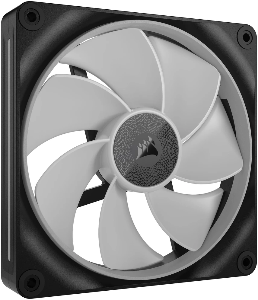Corsair iCUE Link LX140-R RGB, PWM korpuso ventiliatorius – 140mm, juodos spalvos