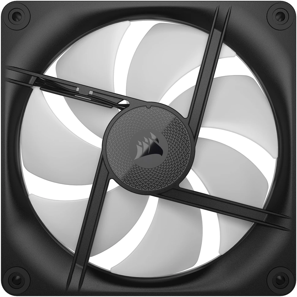 Corsair iCUE Link LX140-R RGB, PWM korpuso ventiliatorius – 140mm, juodos spalvos