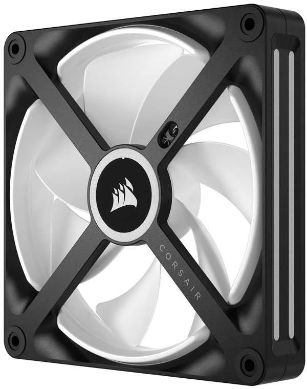 Vienas CORSAIR iCUE LINK QX140 RGB 140 mm magnetinio kupolo ventiliatorius