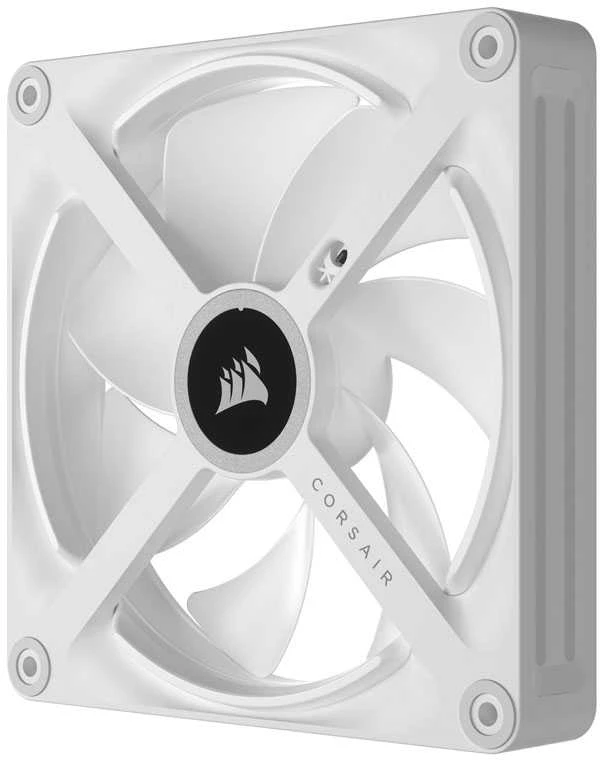 CORSAIR iCUE LINK QX140 RGB Baltas 140 mm magnetinio kupolo ventiliatorius, vienas