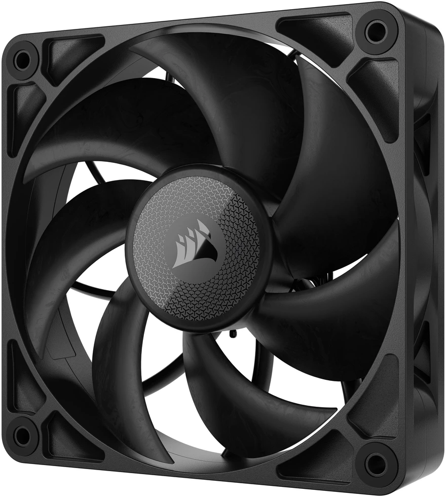 Corsair iCUE LINK RX120 MAX Series, PWM korpuso ventiliatorius - 120mm, juodos spalvos