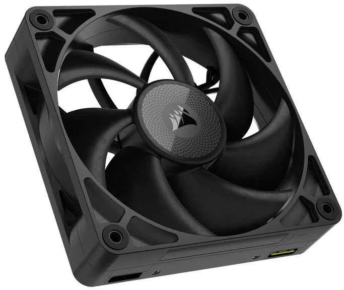 Corsair iCUE LINK RX120 MAX Series, PWM korpuso ventiliatorius - 120mm, juodos spalvos