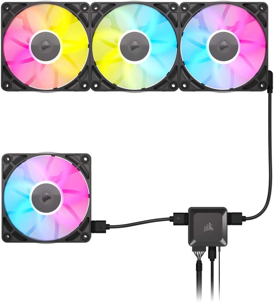 Corsair iCUE LINK RX120 RGB Juodas CO-9051017-WW