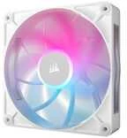 CORSAIR iCUE LINK RX140 MAX RGB PWM ventiliatorius – 2 vnt., 140 mm, Baltas