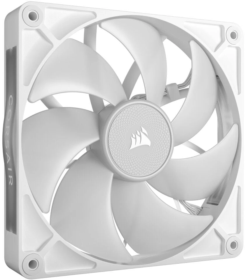 Corsair iCUE LINK RX140 RGB Series, PWM korpuso ventiliatorius 2er Pack – 140mm, baltos spalvos