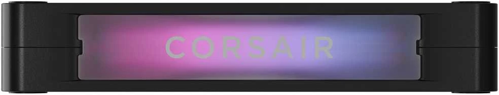 Corsair iCUE LINK RX140 RGB Series, PWM korpuso ventiliatorius 2er Pack – 140mm, juodos spalvos