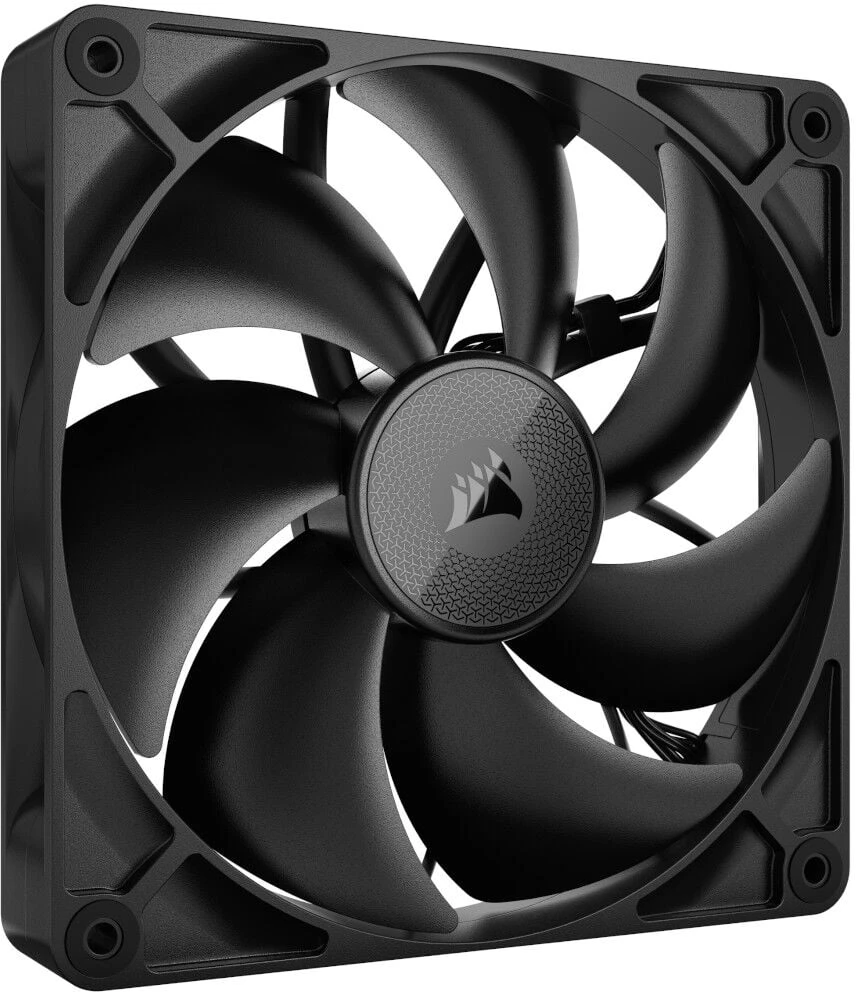 Corsair iCUE LINK RX140 Series, PWM korpuso ventiliatorius 2er Pack – 140mm, juodos spalvos