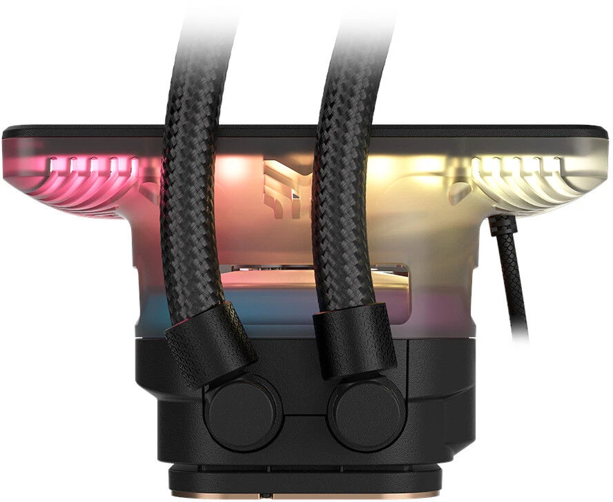 Corsair iCUE LINK TITAN II 360 RX LCD procesoriaus viskas viename skysčio aušintuvas 36 cm juodas 1 vnt.