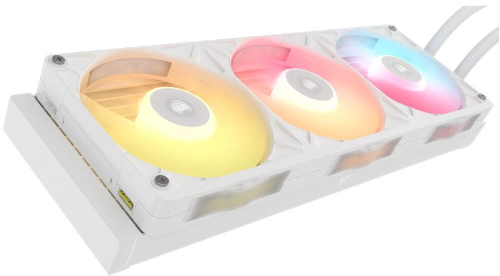 Corsair Chłodzenie procesora icue link titan ii 360rx rgb 360mm balta